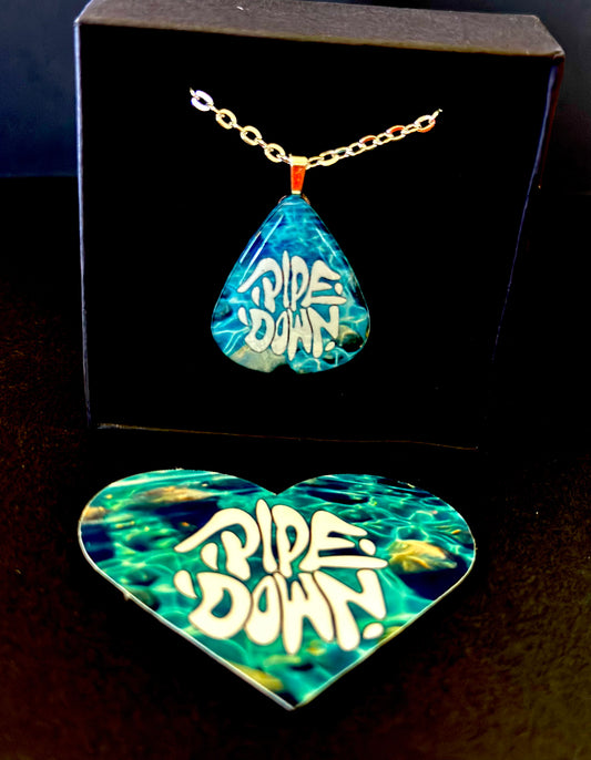 Pipe Down X Wando Creative Necklace - Tahoe Blue