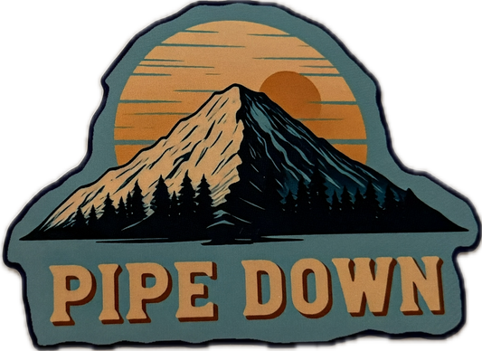 Sunset In Tahoe Sticker