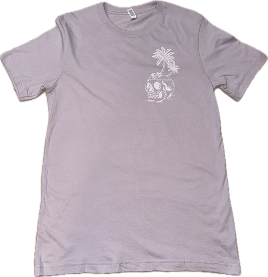 Pipe Down Island Skull T-Shirt