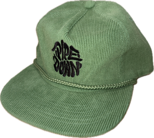 Pipe Down Corduroy Snapback
